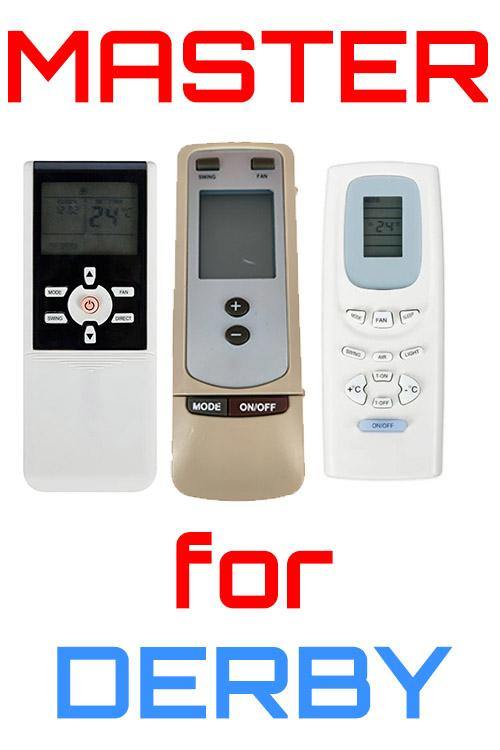 Master Universal Air Conditioner Remote for All Derby Models - China Air Conditioner Remotes :: Cheapest AC Remote Solutions