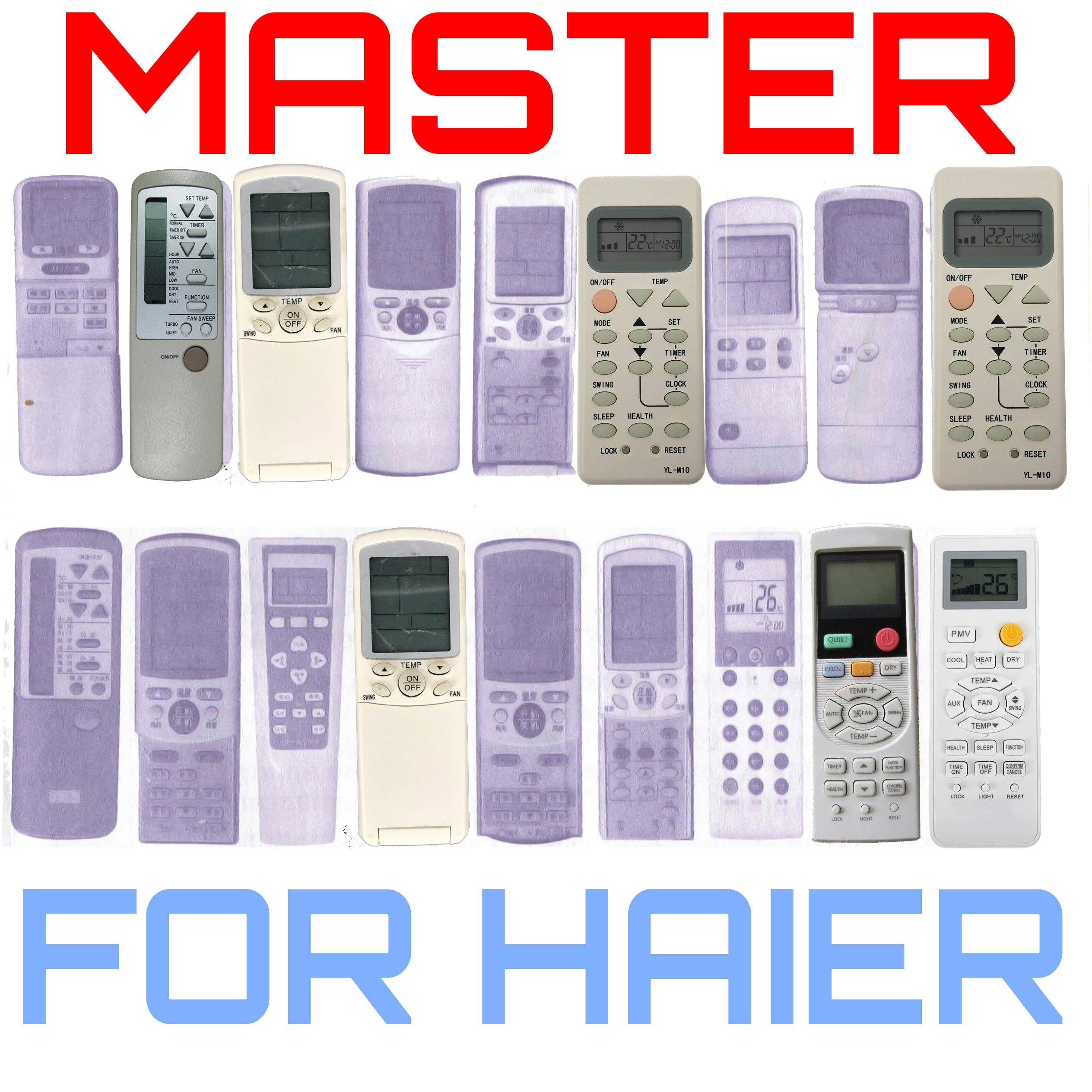 Master Universal Air Conditioner Remote - For All Haier Remotes - China Air Conditioner Remotes :: Cheapest AC Remote Solutions