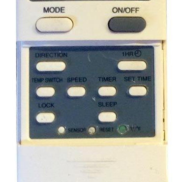 Shinco Air Conditioner Remote
