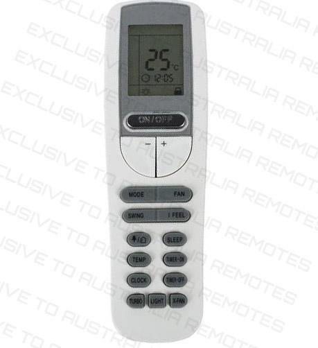 Replacement Aircond Remote for Blue Star Model: YAA1FB YAA1FB YAA1FBF YAA1FB1 YAA1FB1F