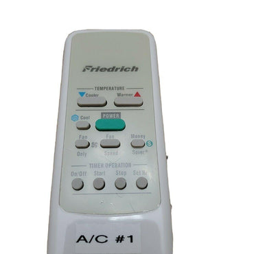 Replacement Remote for Friedrich - Model: 618 - China Air Conditioner Remotes :: Cheapest AC Remote Solutions