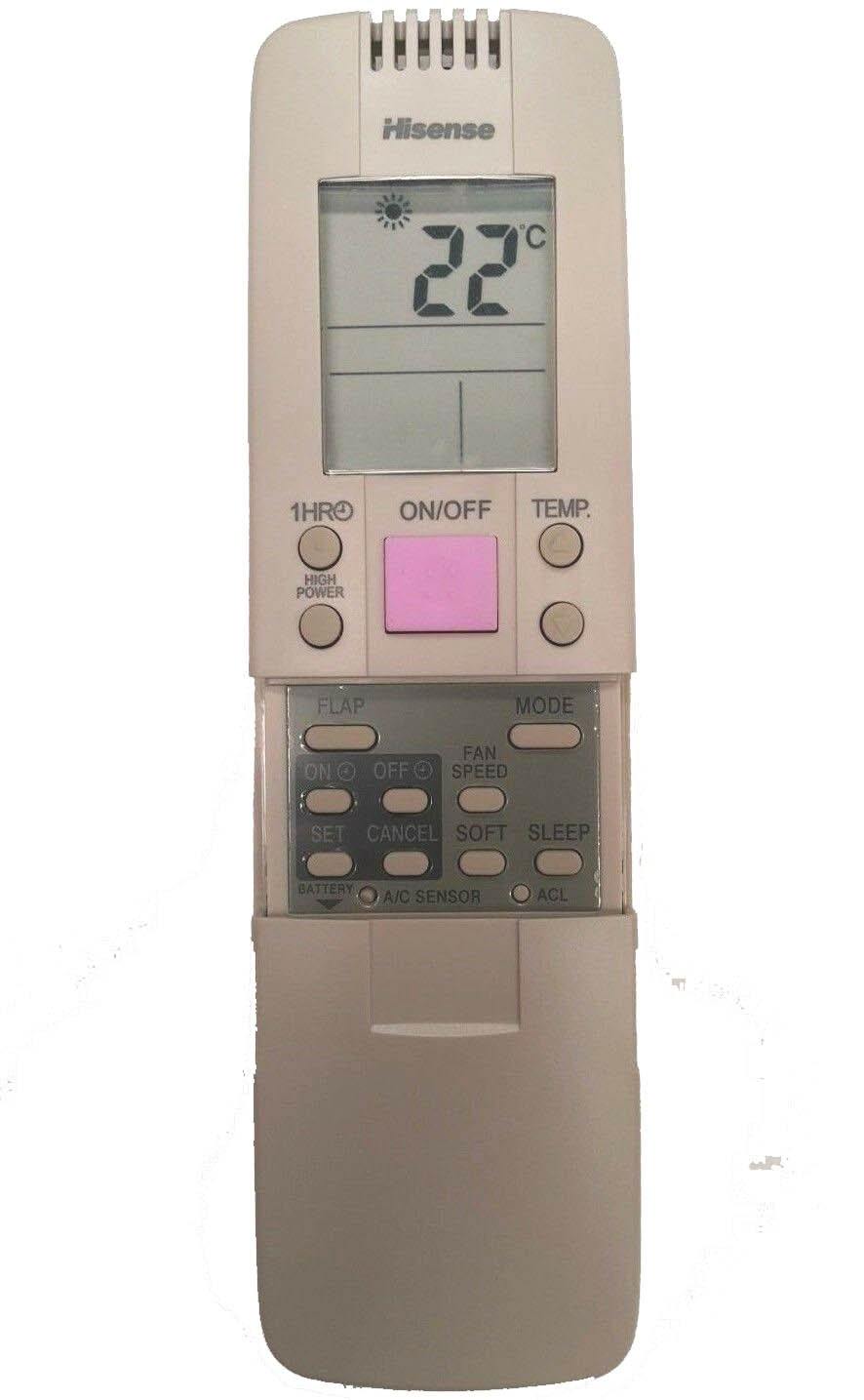 Replacement Aircon Remote for Hisense Model: RCH - China Air Conditioner Remotes :: Cheapest AC Remote Solutions