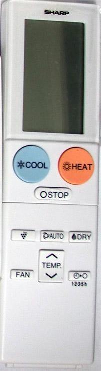 Sharp Air Conditioner Remote