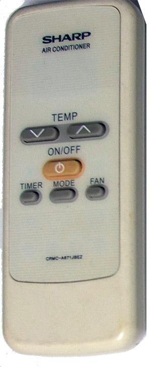 Replacement AC Remote for Sharp Air Conditioners Model: 4 - China Air Conditioner Remotes :: Cheapest AC Remote Solutions