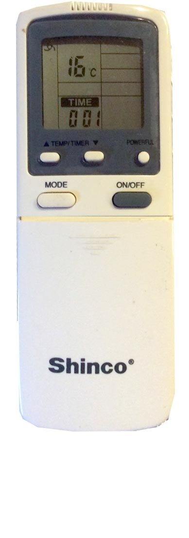Air Con Remote for Shinco Model: kfr-35gw/bmve & HYF02-0306  